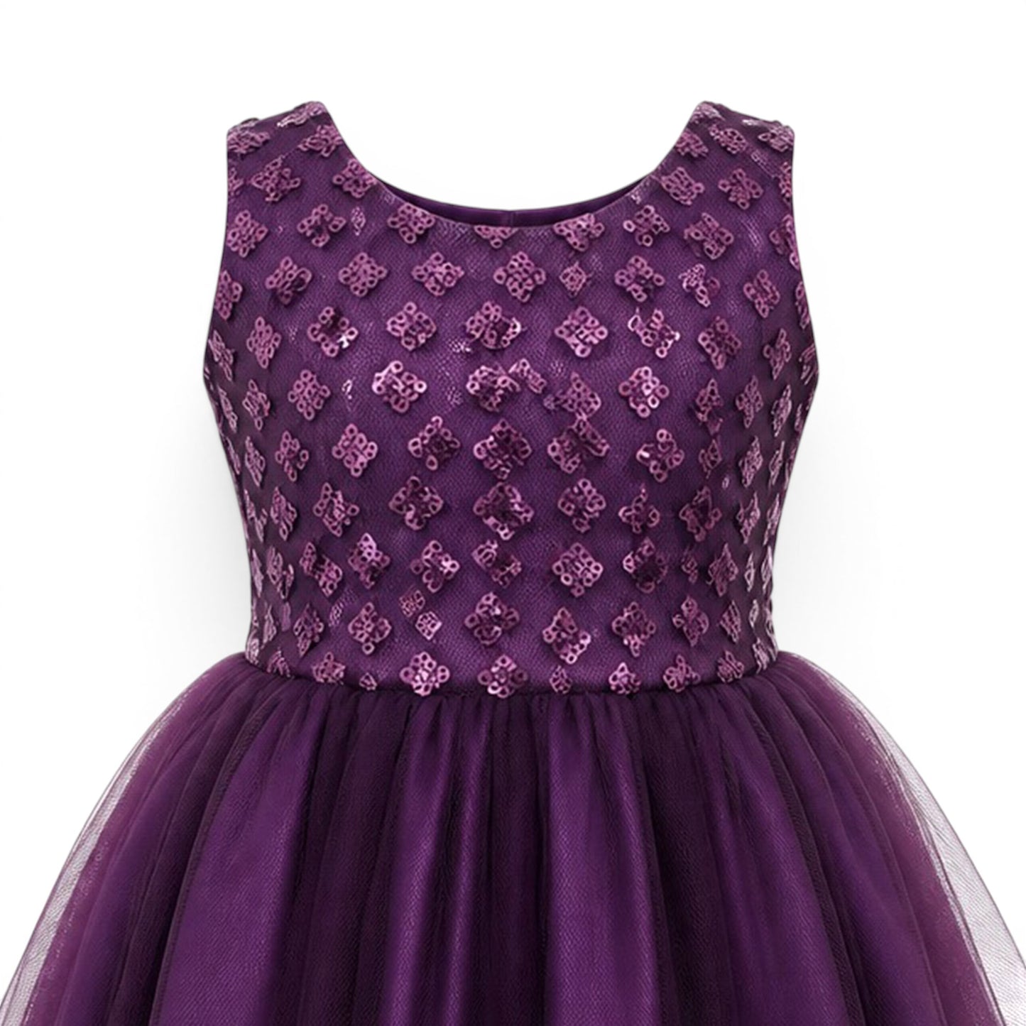 PURPLE BABY GIRL FANCY FROCK GIFT SET