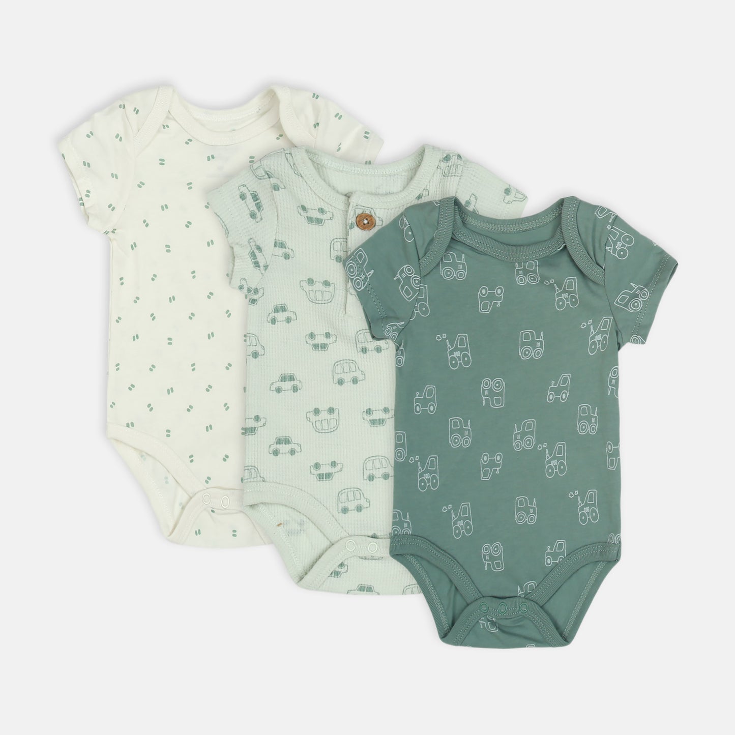 Sage & Cars 3-Piece Set