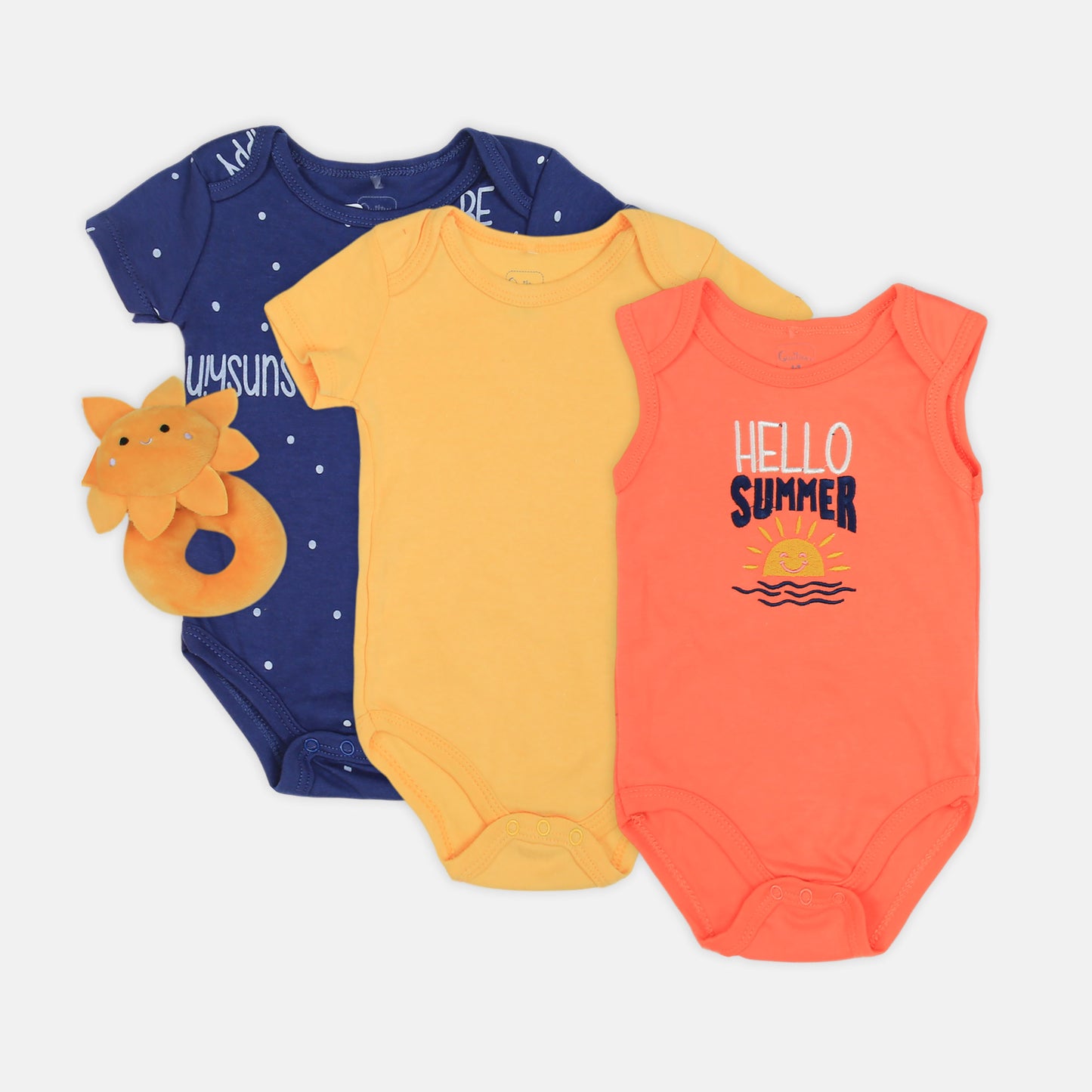 "Hello Summer" 3-Piece Set With Toy