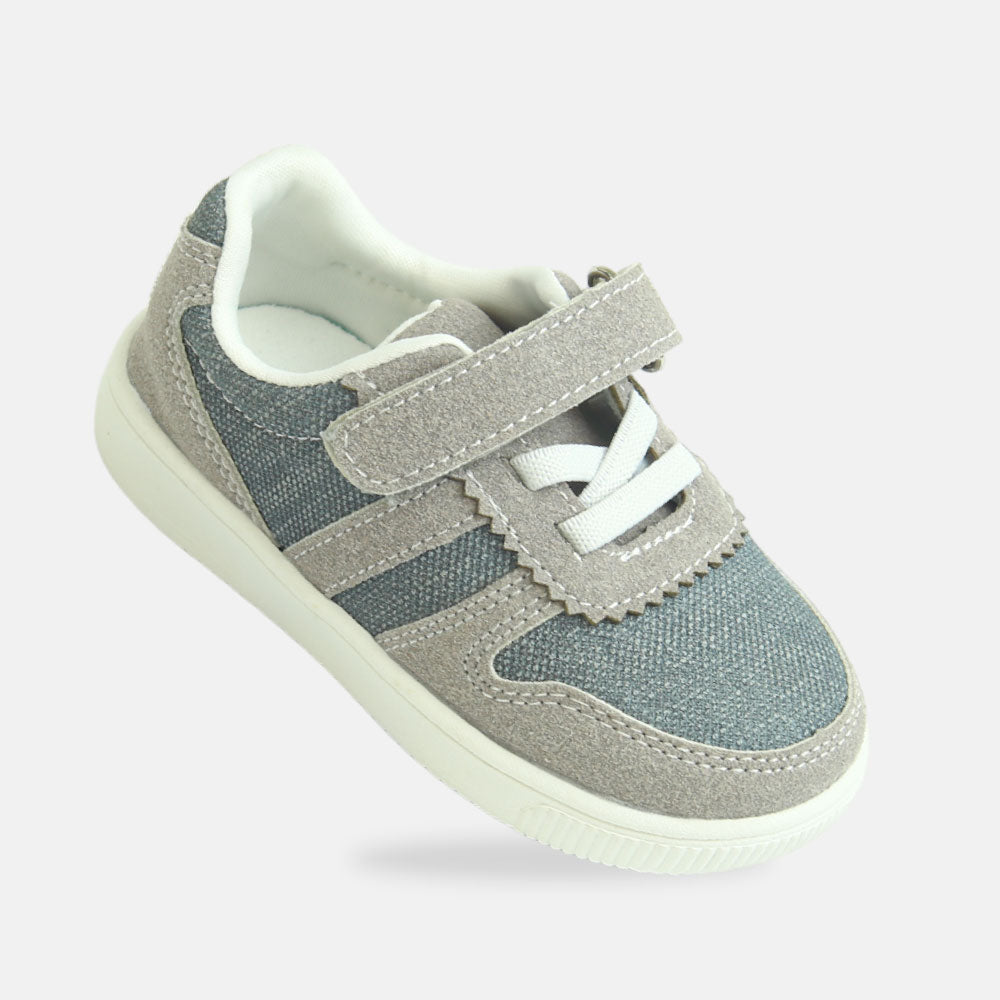 Boy Canvas Tan Sneakers