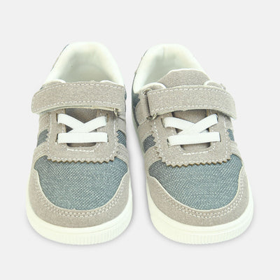 Boy Canvas Tan Sneakers