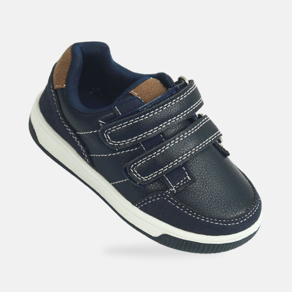 Boy Canvas Navy Sneakers