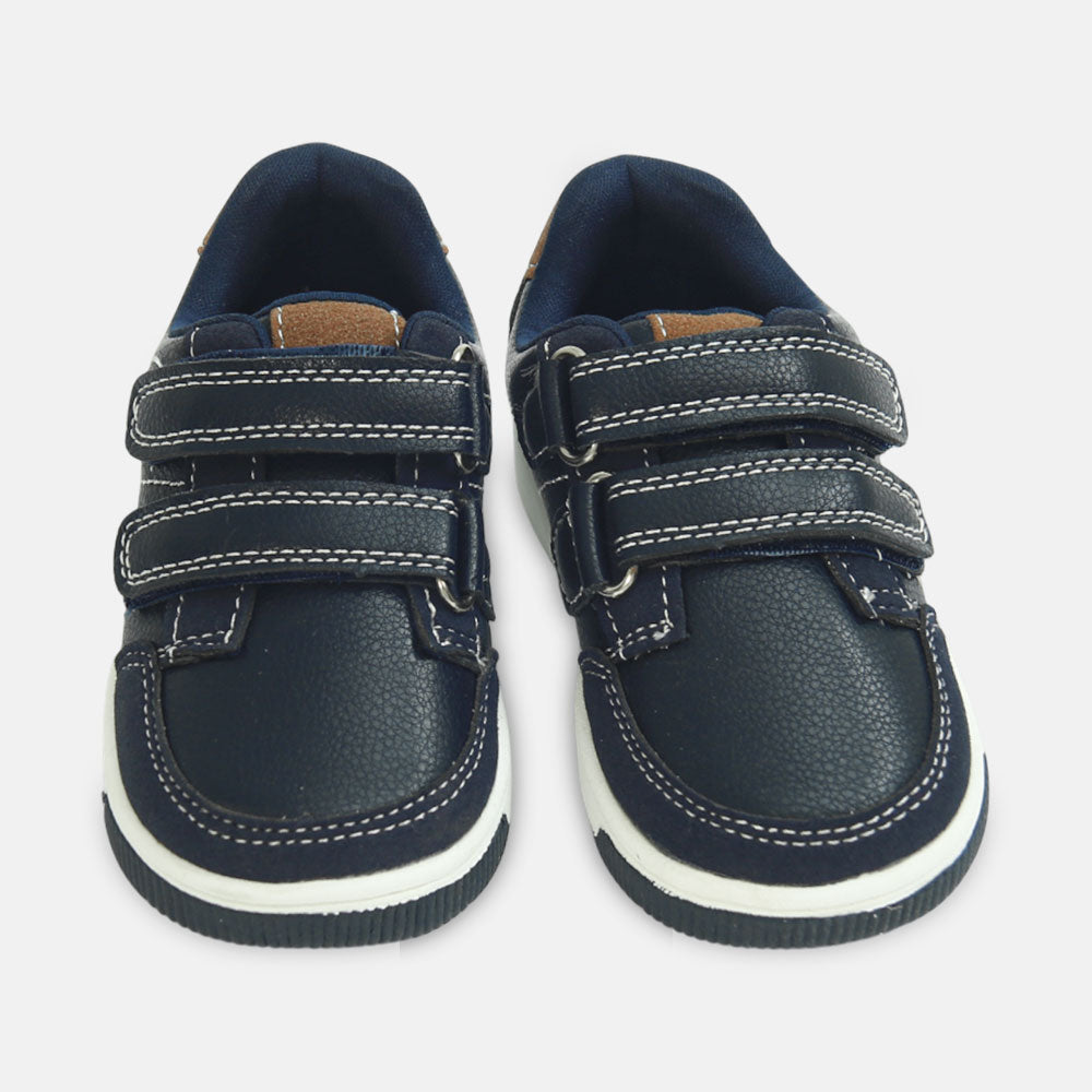 Boy Canvas Navy Sneakers