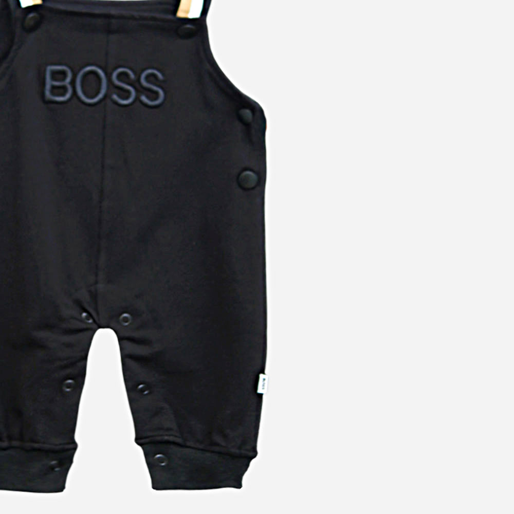 Boys' Black Dungaree