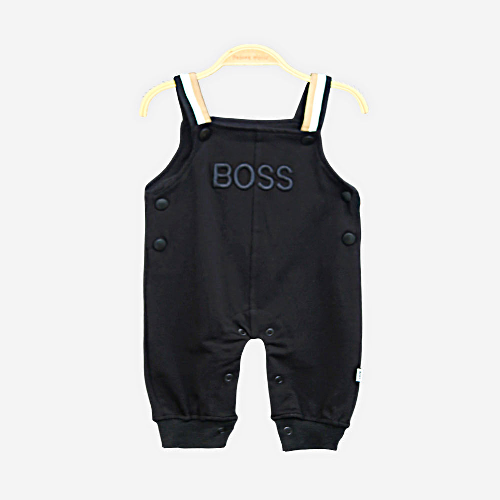 Boys' Black Dungaree