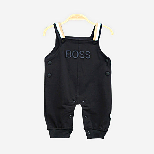 Boys' Black Dungaree