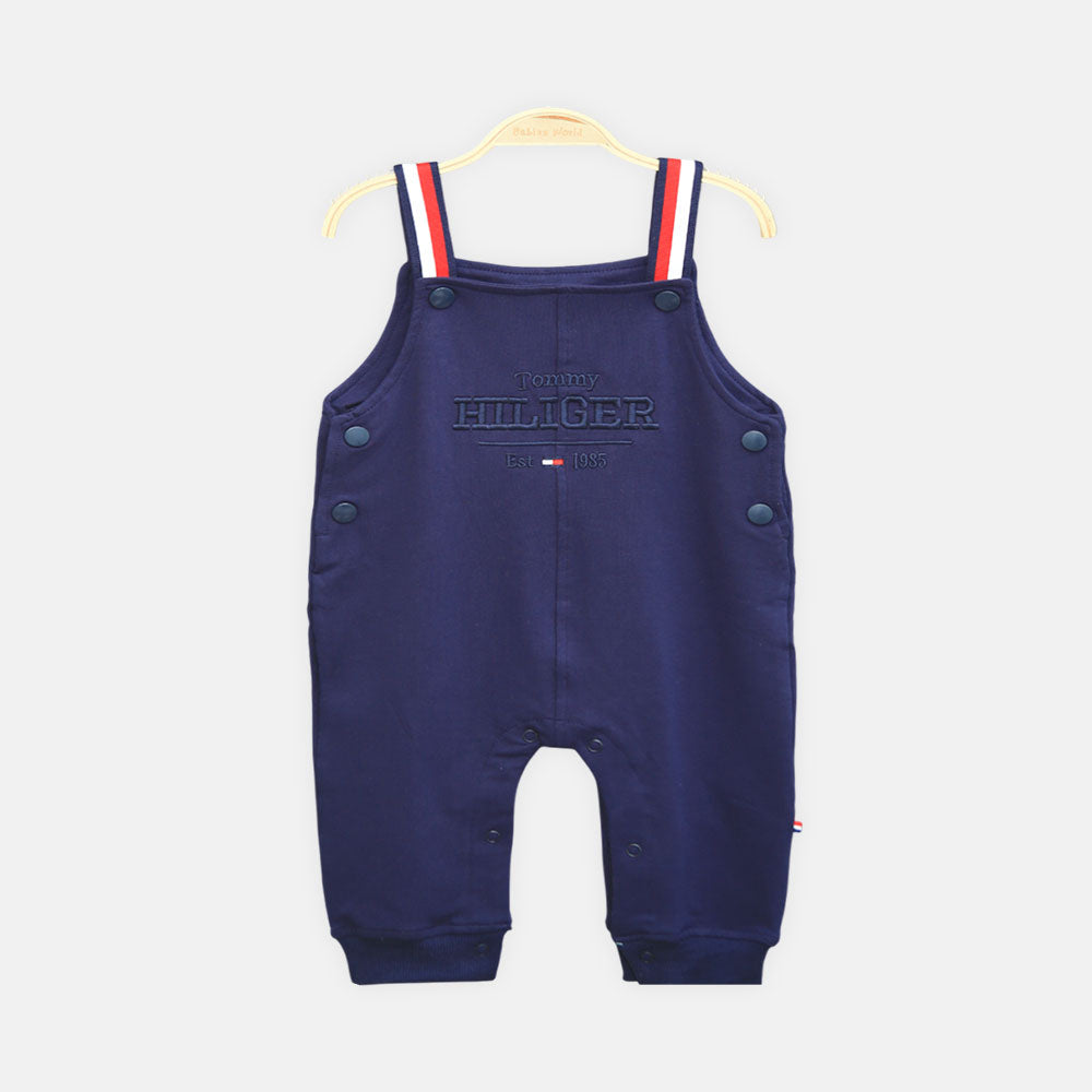 Boys Navy Blue Dungaree