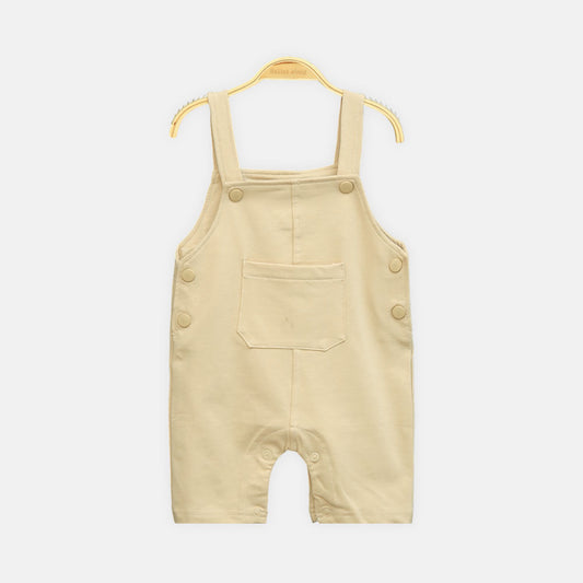Boys' Beige Dungaree