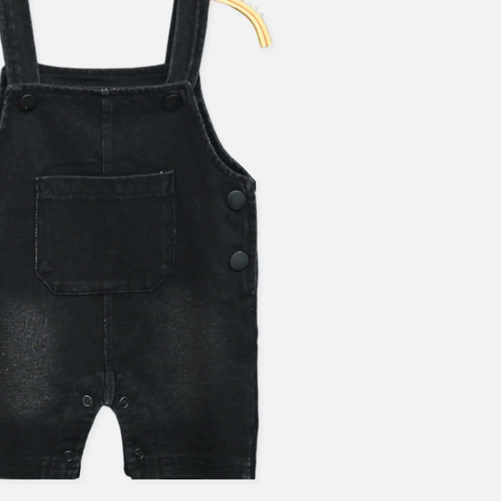 Boys' Black Dungaree