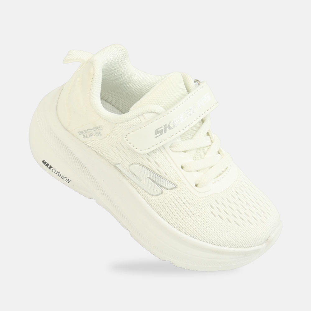 Boy All-White Lightweight Sport Joggers