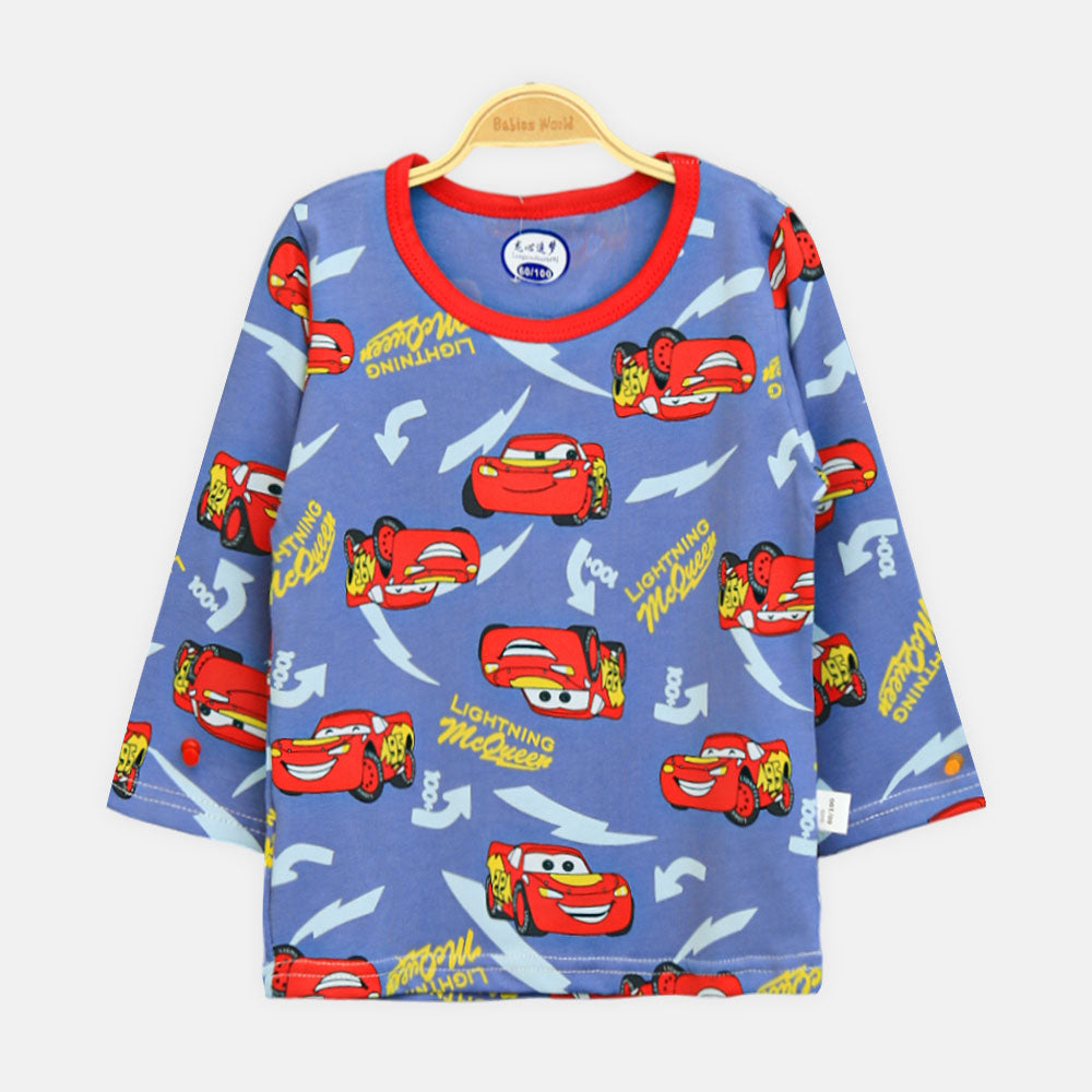 Boys Lightning Mcqueen Night Suit