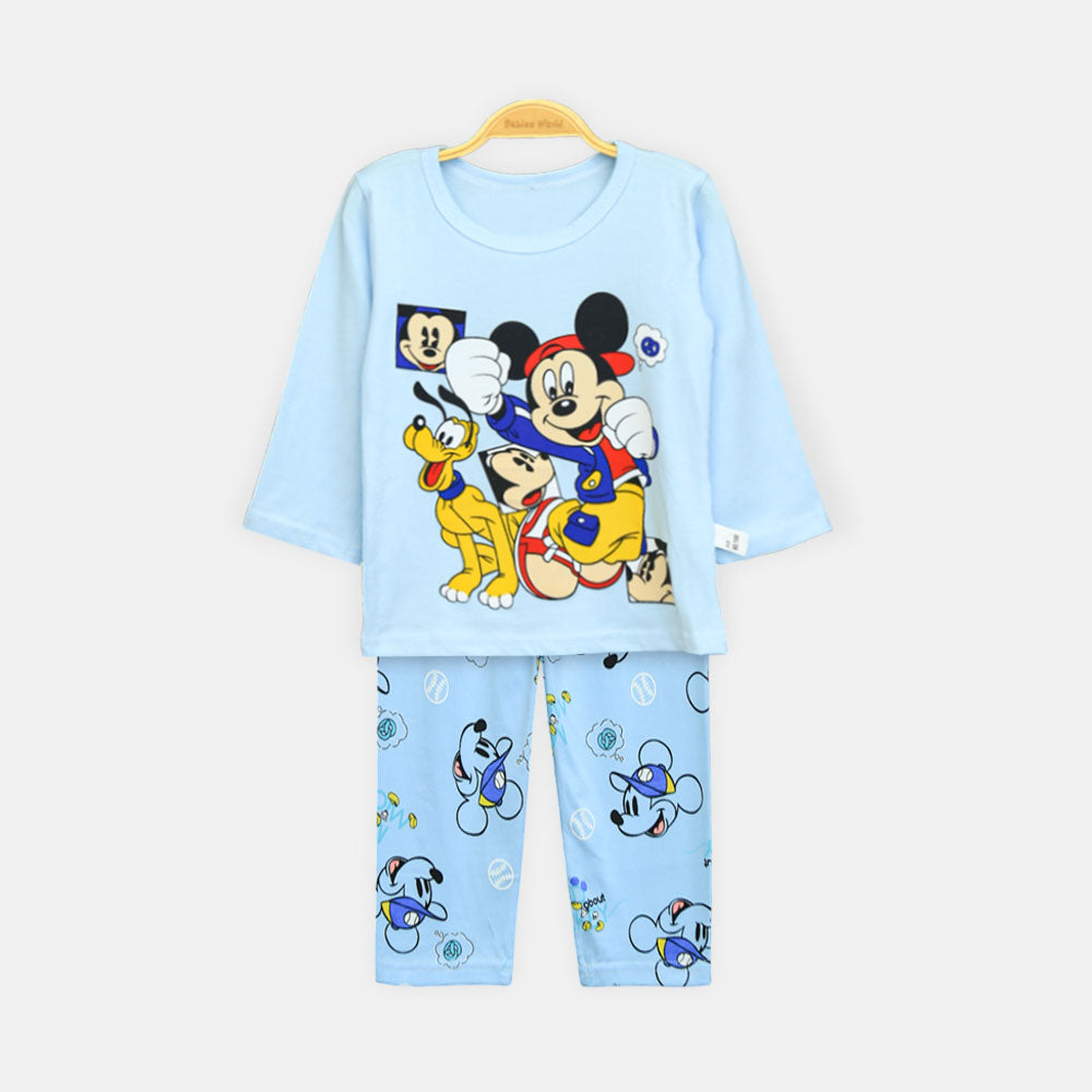 Mickey & Pluto Blue Set