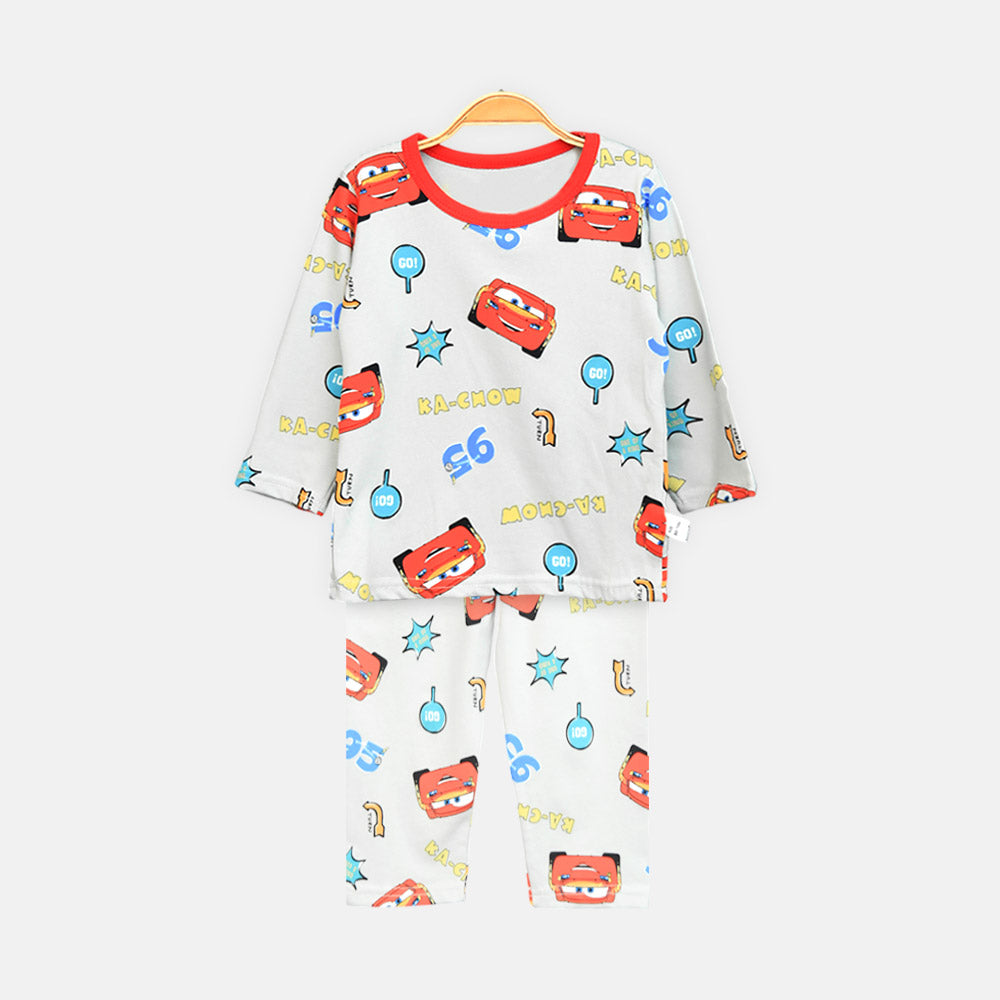 Boy Lightning Mcqueen "Speed" Night Suit