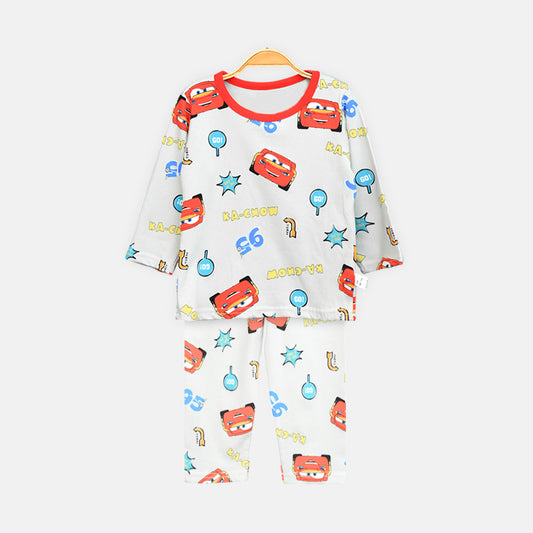 Boy Lightning Mcqueen "Speed" Night Suit