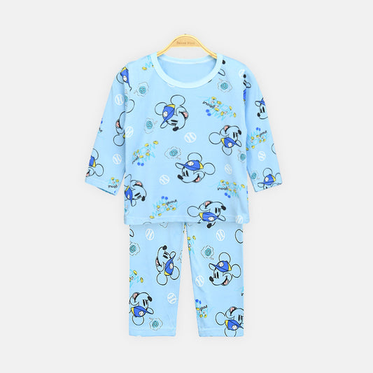 Boy Lightning Mcqueen Purple Nightsuit