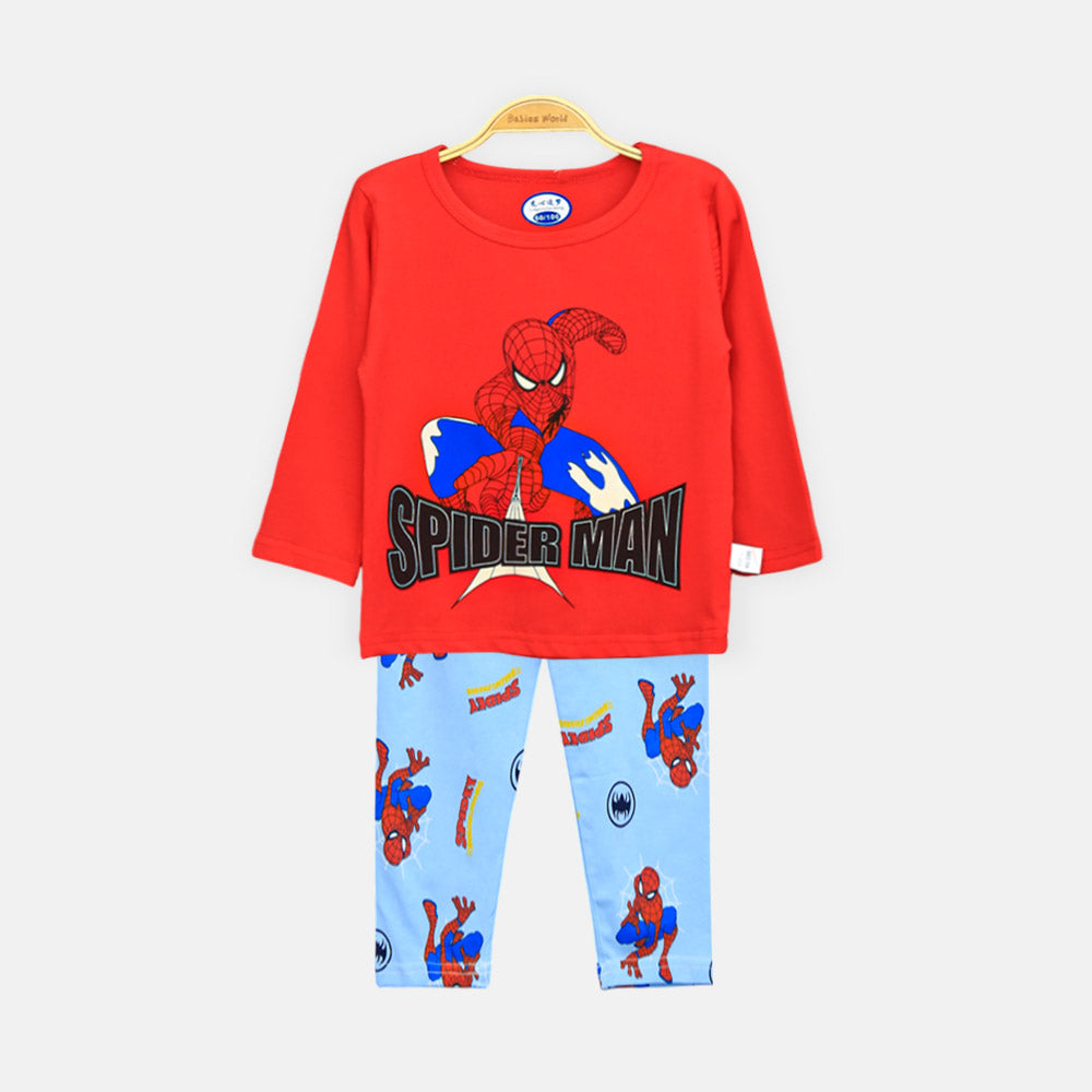 Boy Spider-Man Action Night Suit