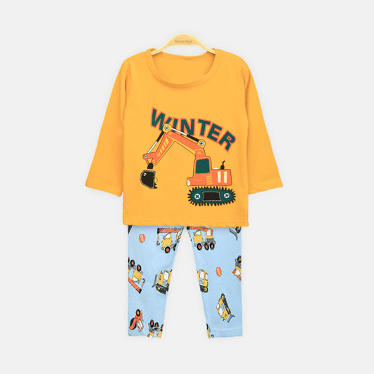 Boys' Shark Graphic Nightsuit