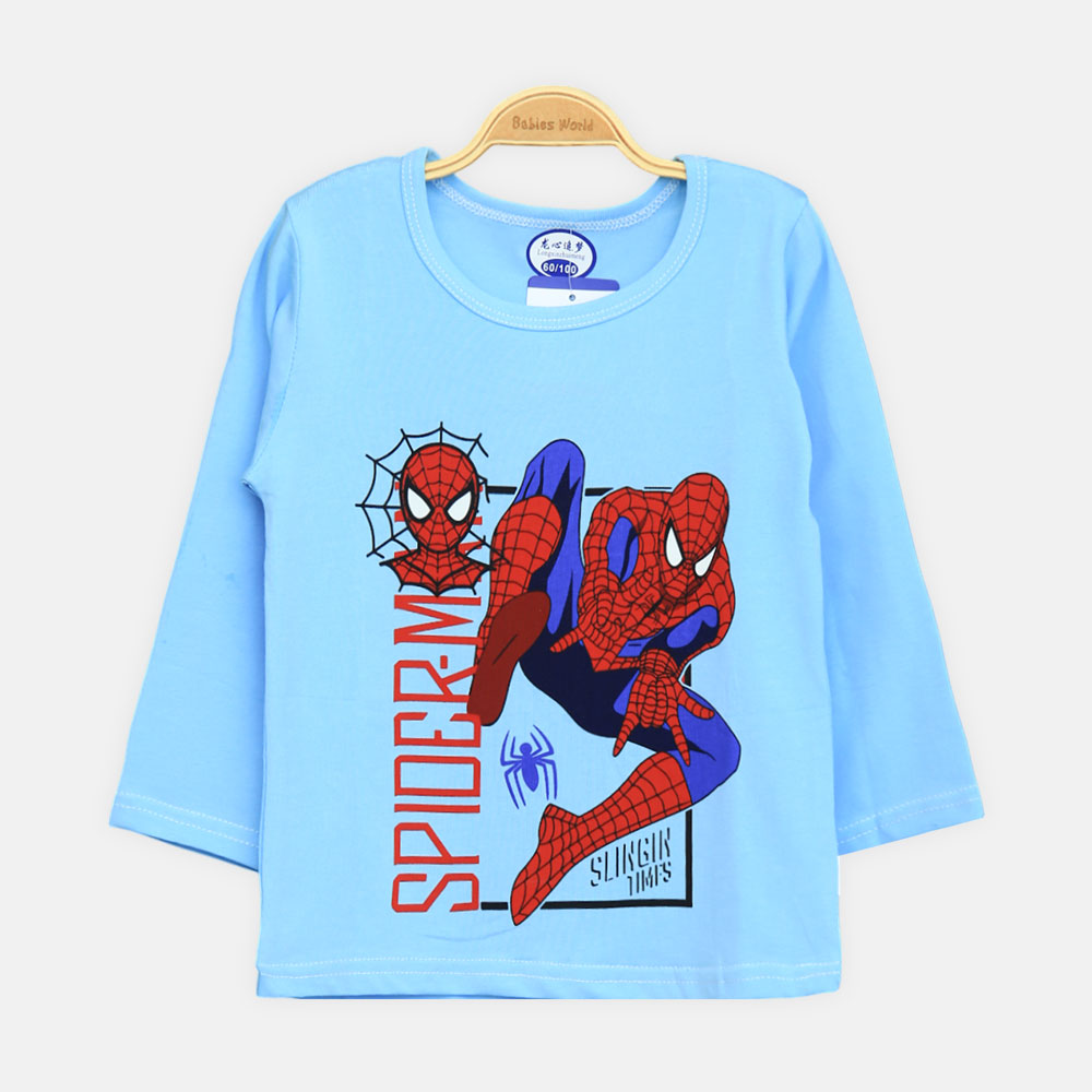 Boys' Spider-Man Cotton Nightsuit