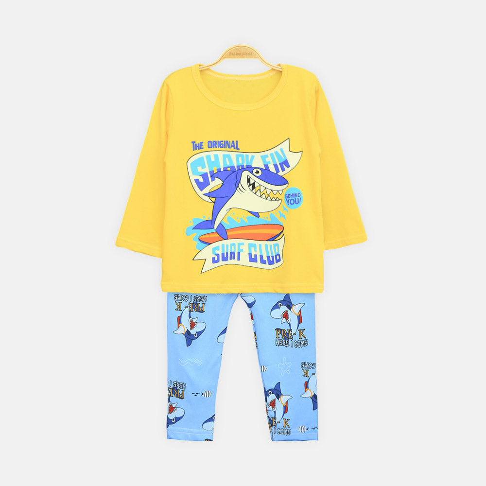 Boys' Shark Fin Nightsuit