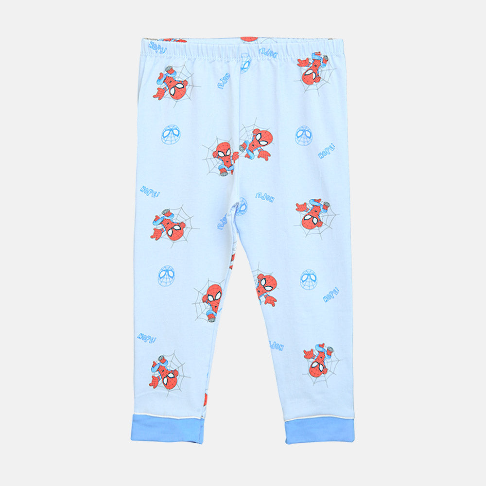 Boys' Spider-Man Cotton Nightsuit