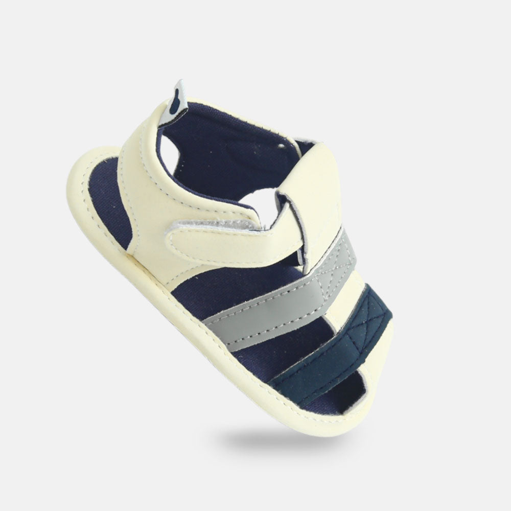 Boy Pre Walker Sporty Navy & White Mini Sandals