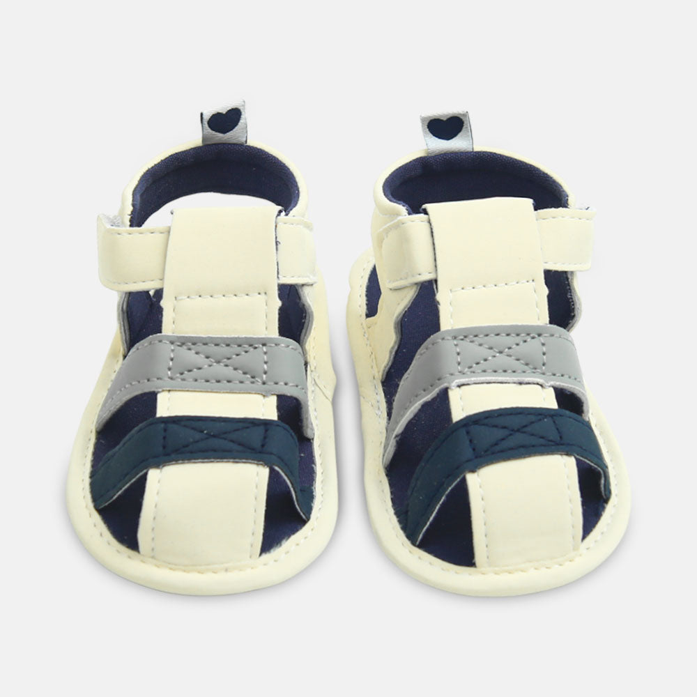 Boy Pre Walker Sporty Navy & White Mini Sandals