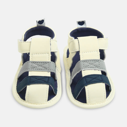 Boy Pre Walker Sporty Navy & White Mini Sandals