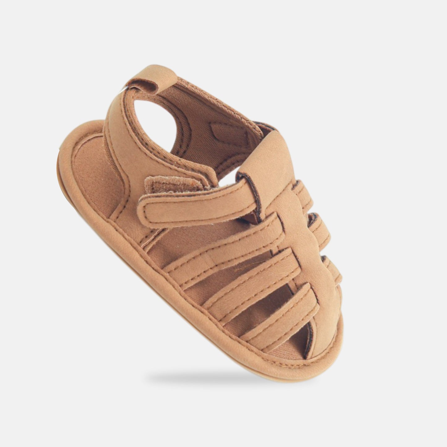 Tan Infant Cage Sandals