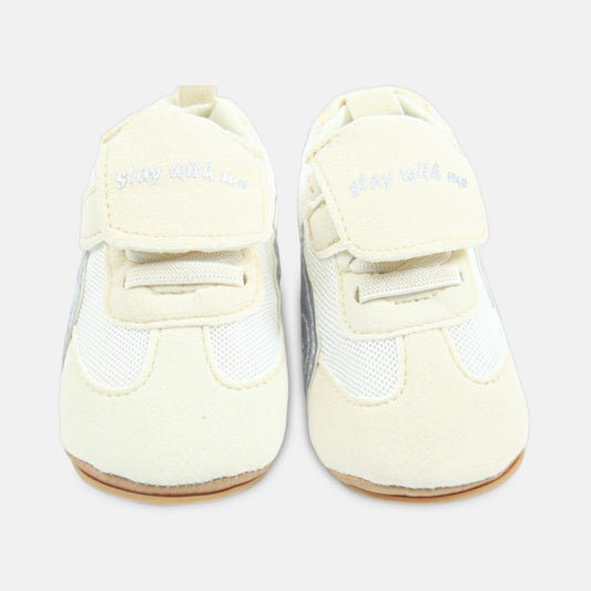 White Ribbon Sneakers