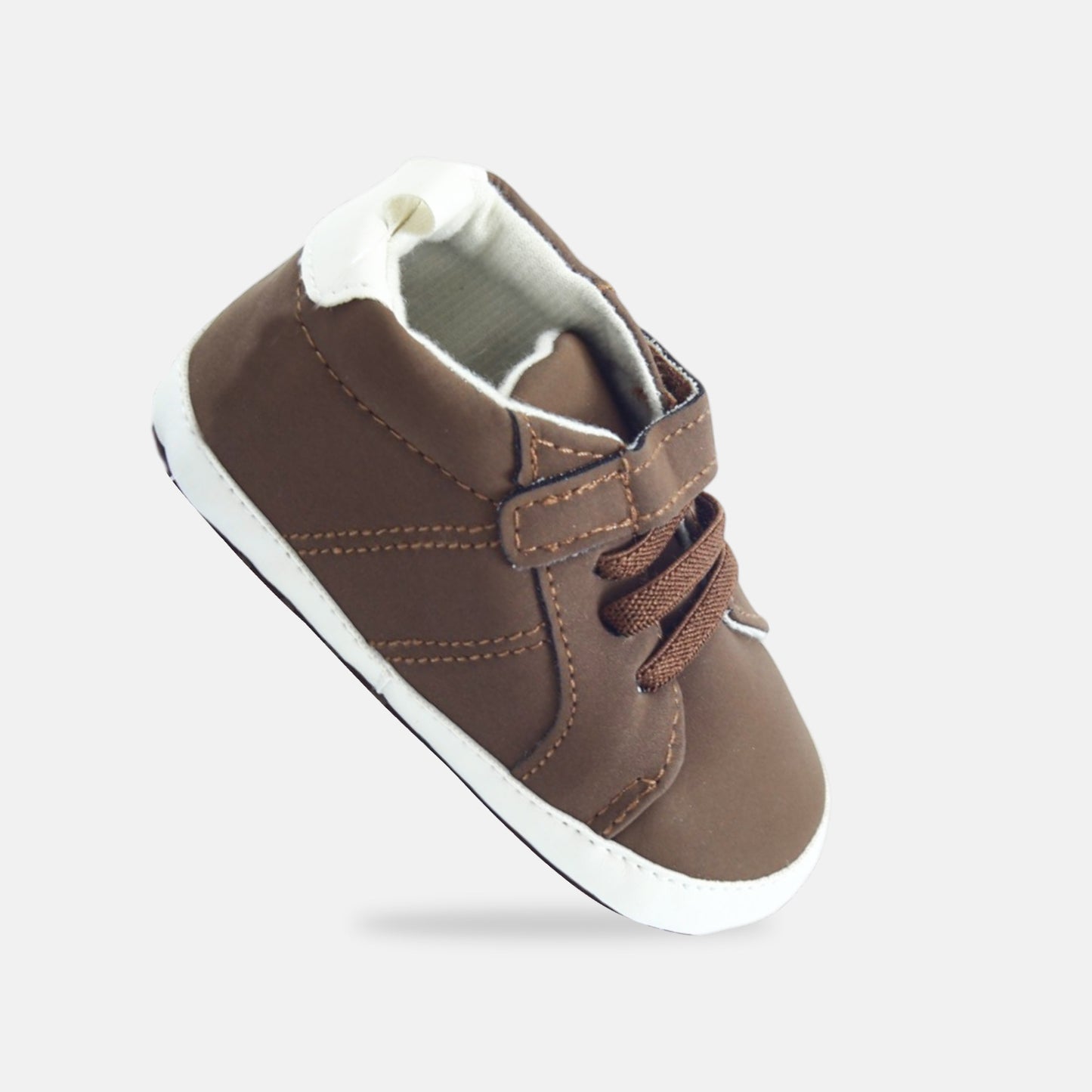Brown Pre-Walker Sneakers