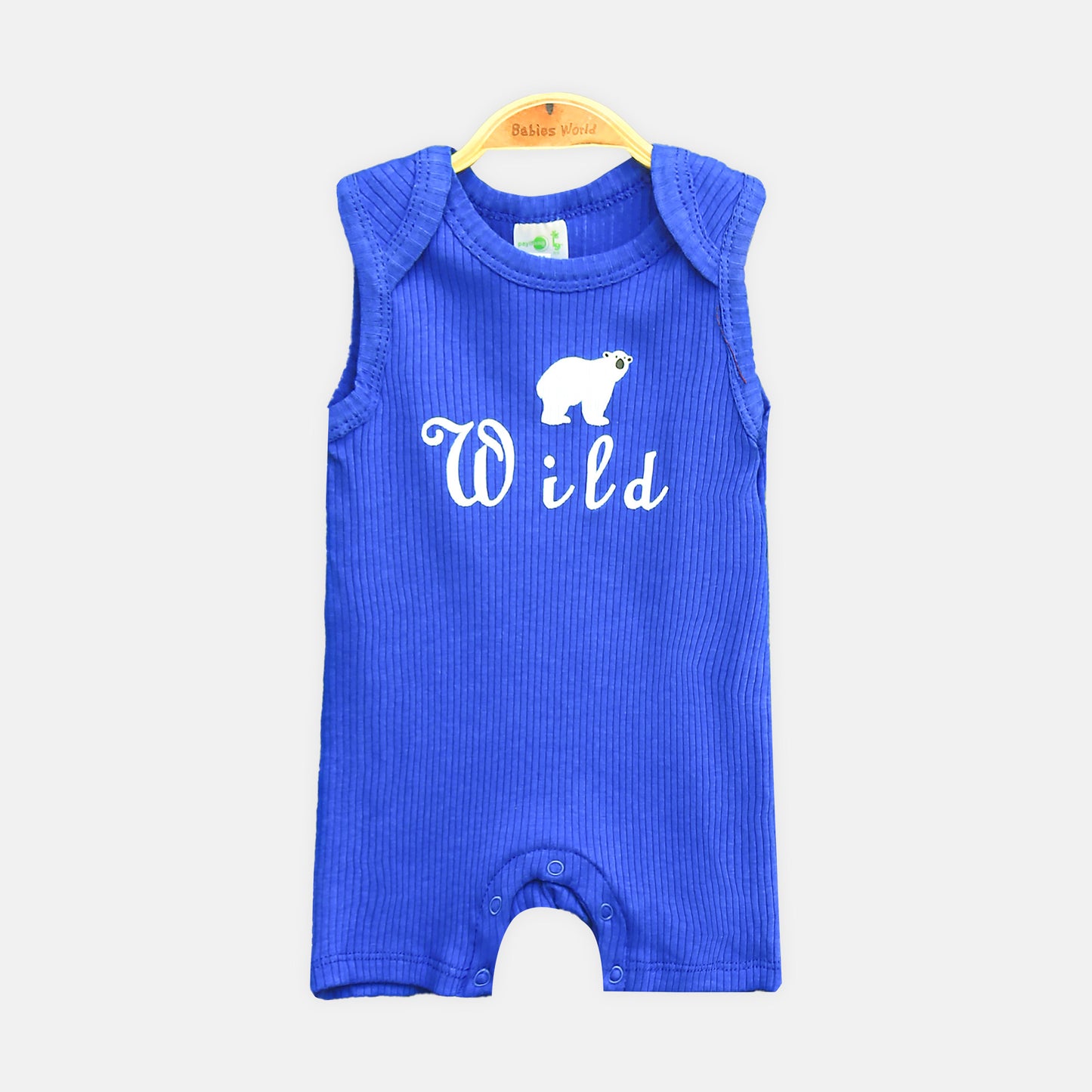 Wild 3-Piece Romper & Socks Set