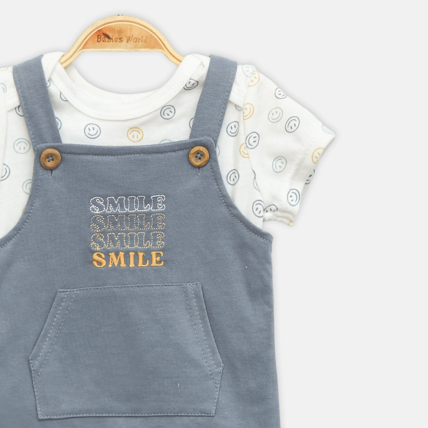 Smile Romper & Hat Set