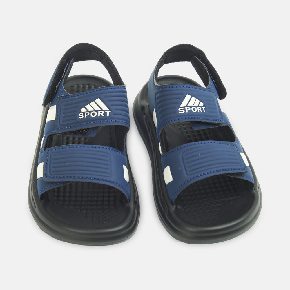 Boy Navy Sport Adjustable Sandals