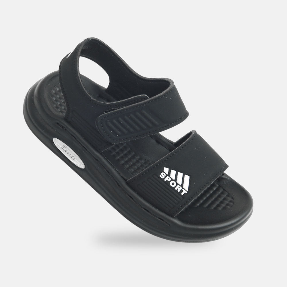 Boy Sporty All-Black Everyday Sandals