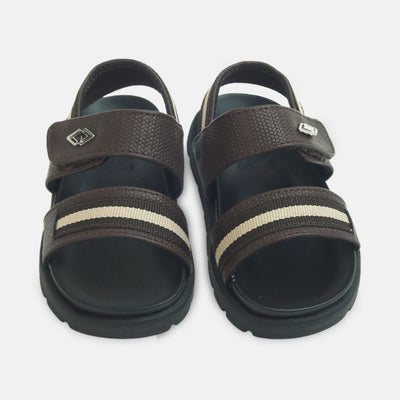 Boys Two-Tone Strap Sandals