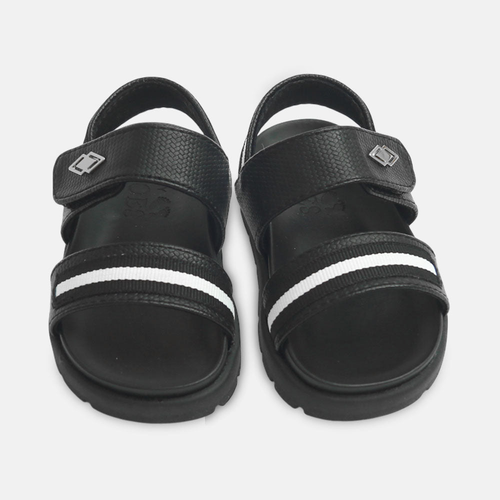 Boys Two-Tone Strap Sandals