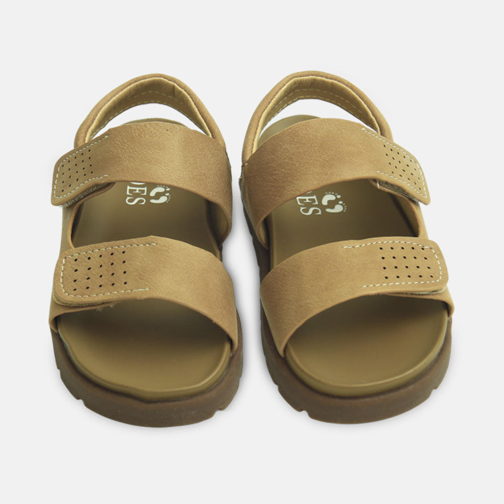 Tiny Toes Tan Comfy Sandals