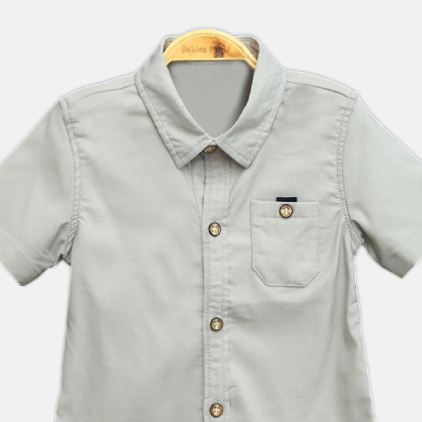 Grey Stretchable Shirt
