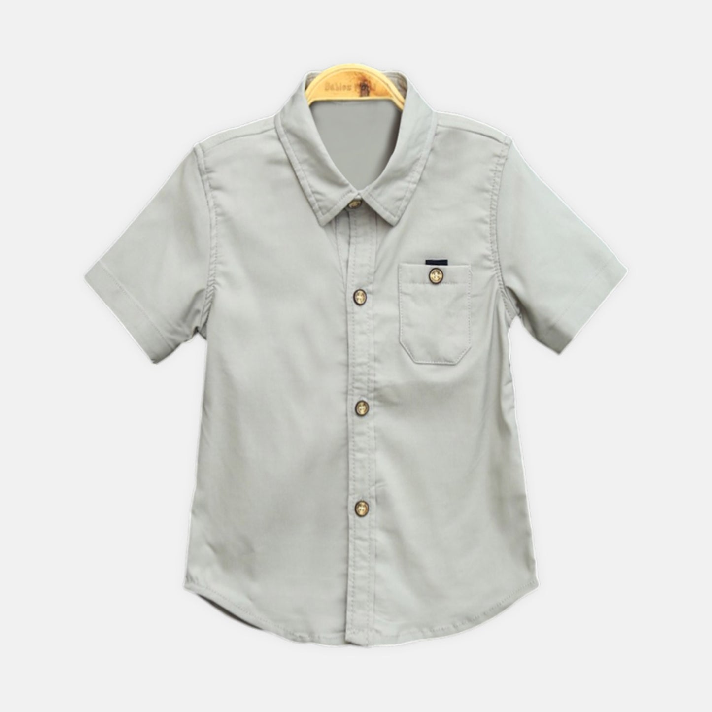 Grey Stretchable Shirt
