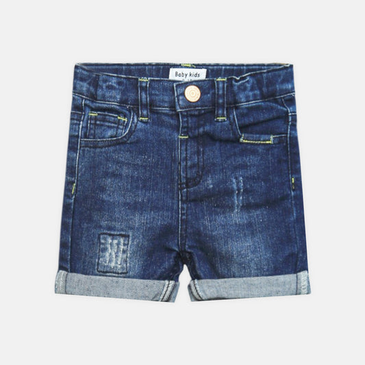 Dark Denim Shorts