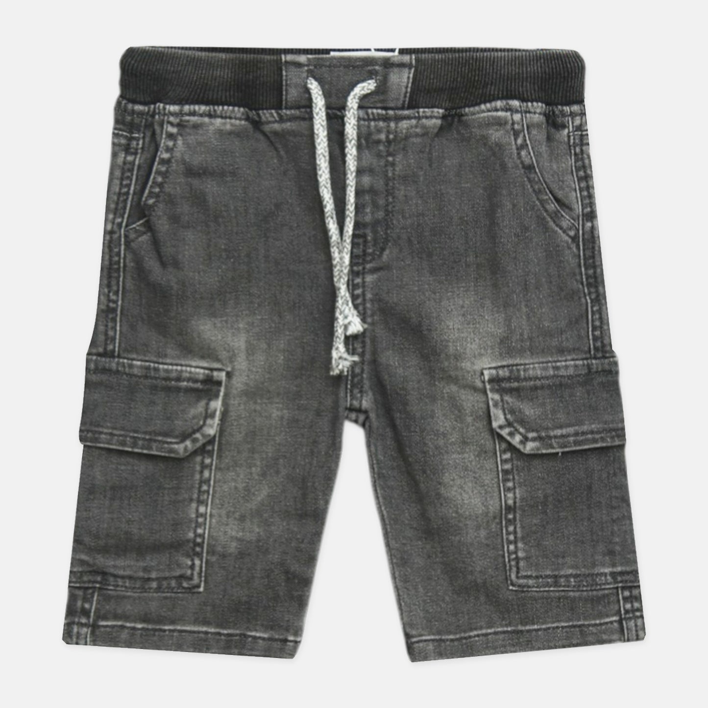 Denim Grey  Cargo Shorts