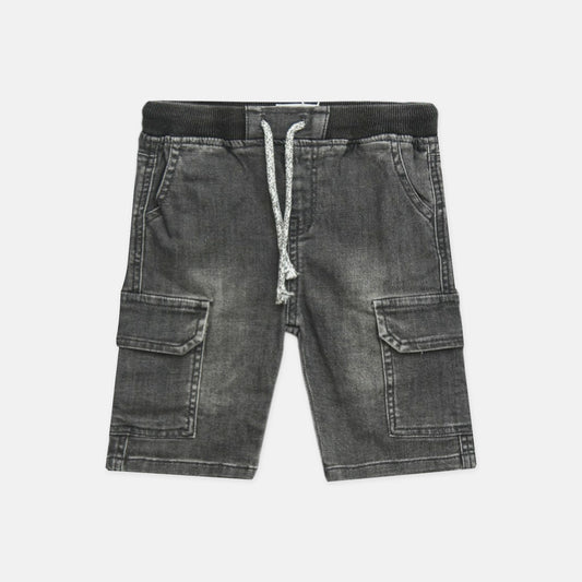 Denim Grey  Cargo Shorts