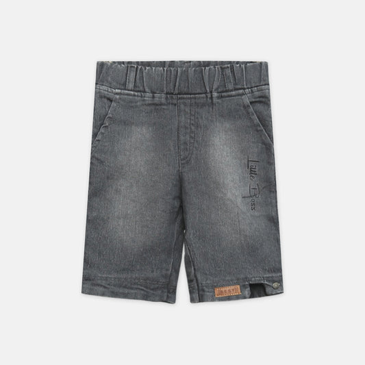 Grey Denim Shorts