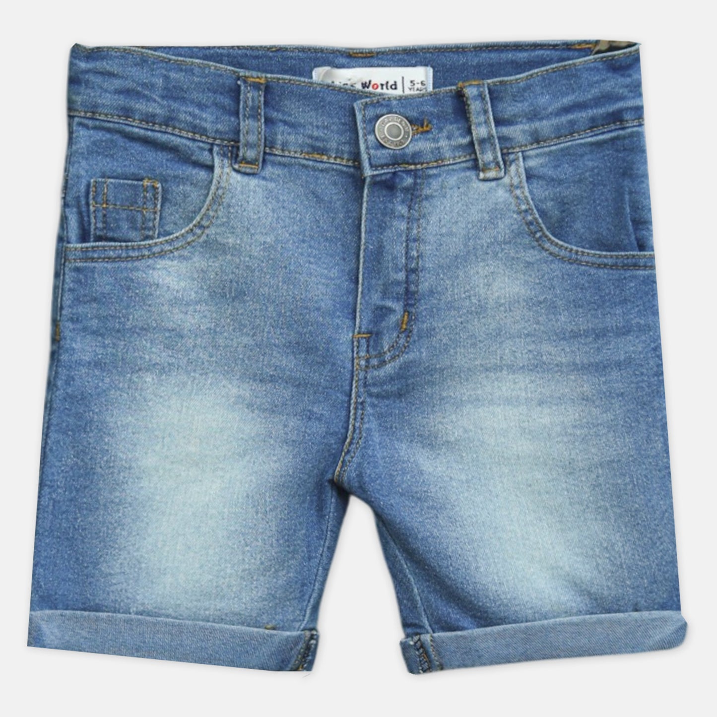 Light Wash Denim Shorts