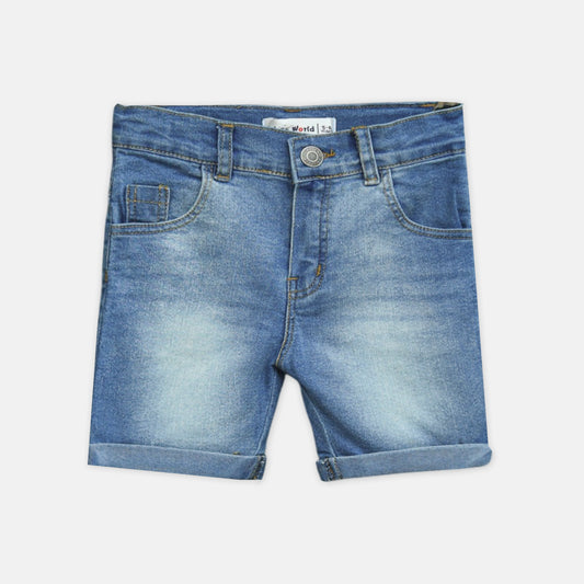 Light Wash Denim Shorts