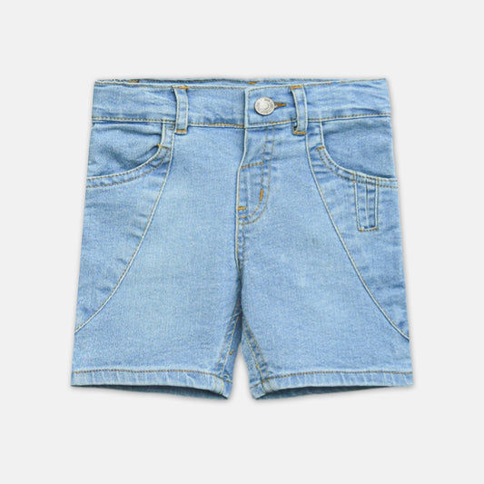 Light Blue Denim Shorts