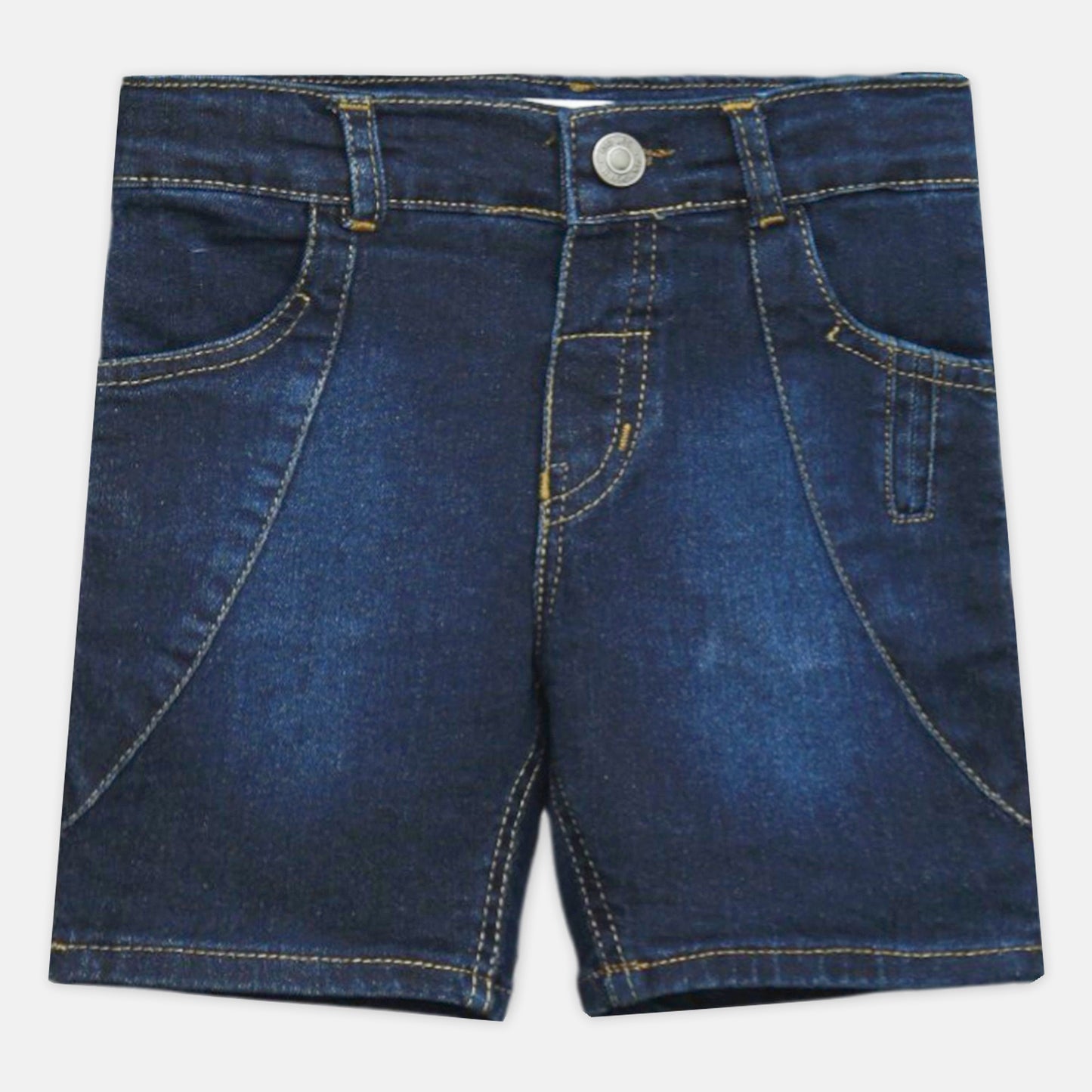 Dark Denim Blue Shorts