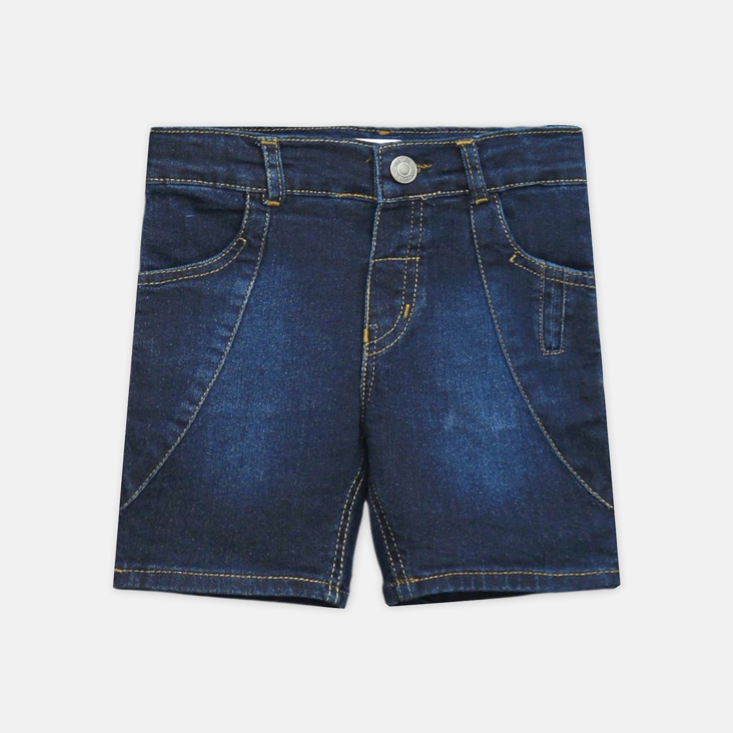 Dark Denim Blue Shorts