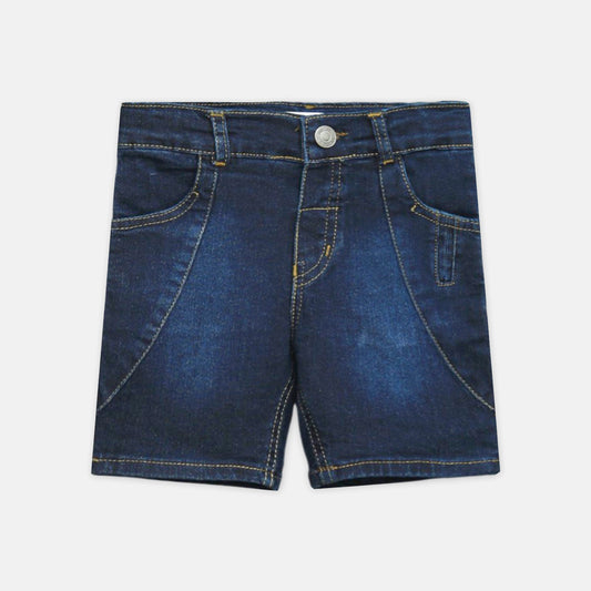 Dark Denim Blue Shorts
