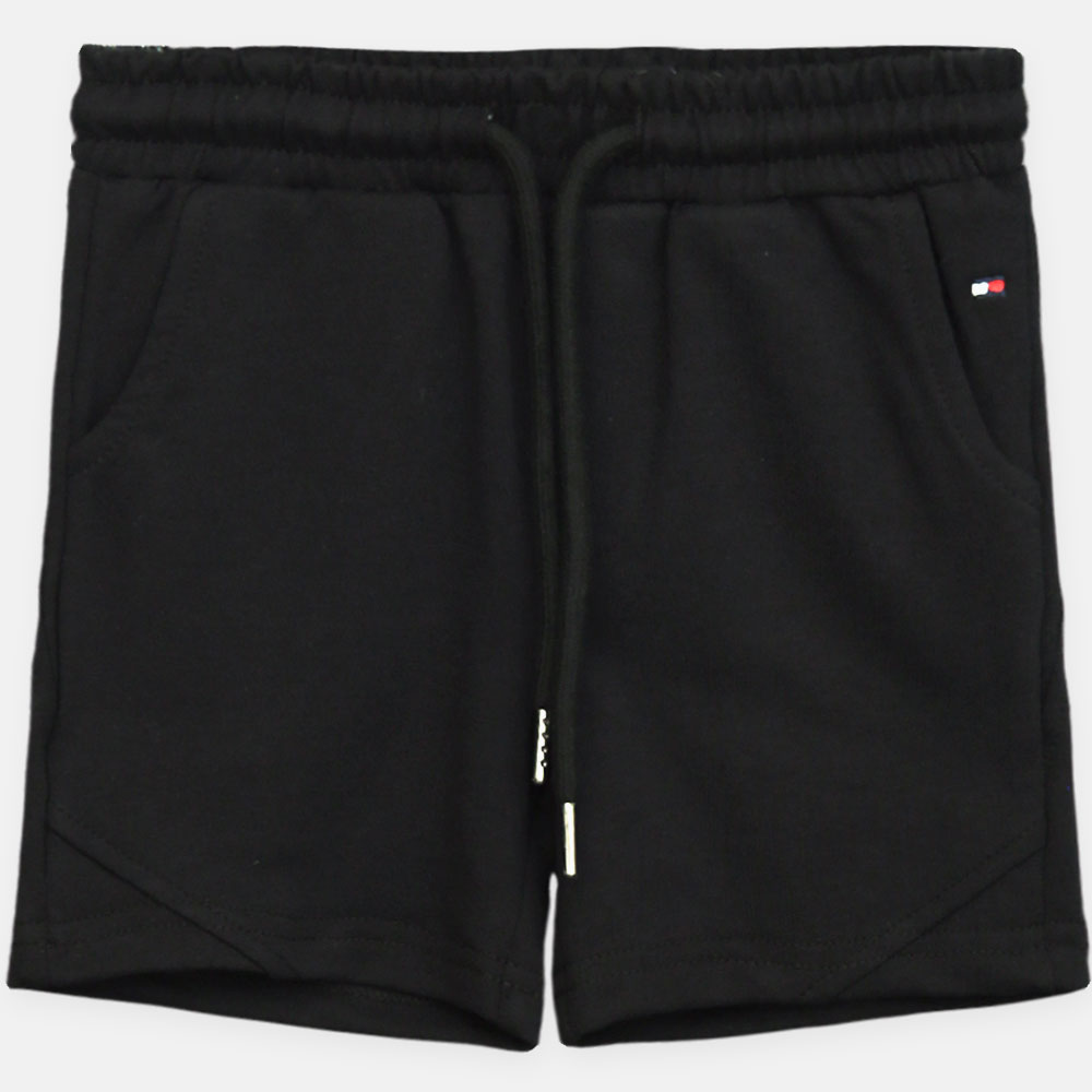 Boy Cozy Black Flag Shorts
